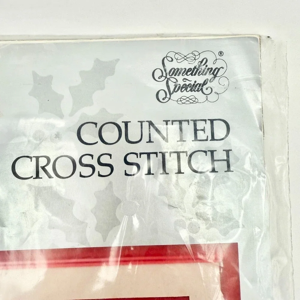 Something Special Cross Stitch Kit Angel Rocking Horse 18x14 New Vintage 50372